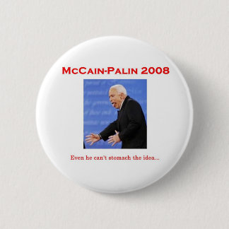 Macaron Rond 5 Cm Bouton de monstre de discussion de McCain