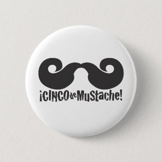 Macaron Rond 5 Cm Bouton de moustache