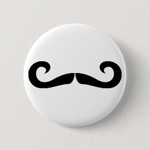 Macaron Rond 5 Cm Bouton de moustache