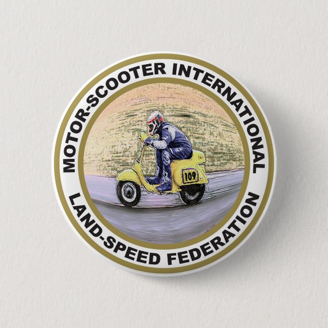 Macaron Rond 5 Cm Bouton de MSILSF (Devant)