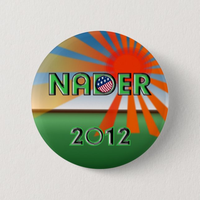 Macaron Rond 5 Cm Bouton de Nader 2012 (Devant)