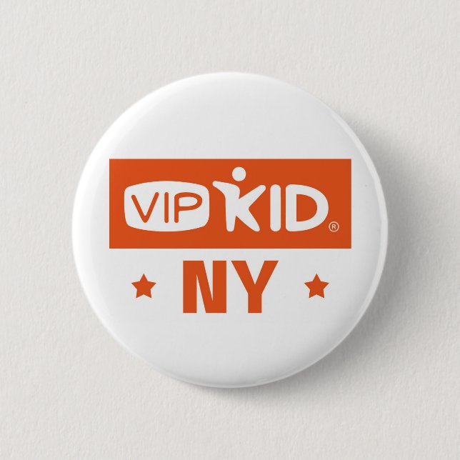 Macaron Rond 5 Cm Bouton de New York VIPKID (Devant)