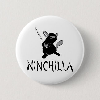 Macaron Rond 5 Cm Bouton de Ninchilla de chinchilla