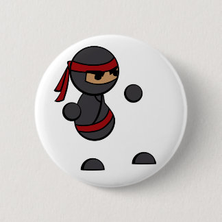 Macaron Rond 5 Cm Bouton de Ninja