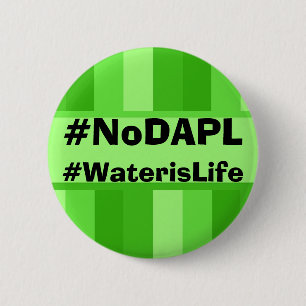 Macaron Rond 5 Cm Bouton de NoDAPL
