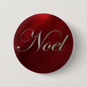 Macaron Rond 5 Cm Bouton de Noël de Noel