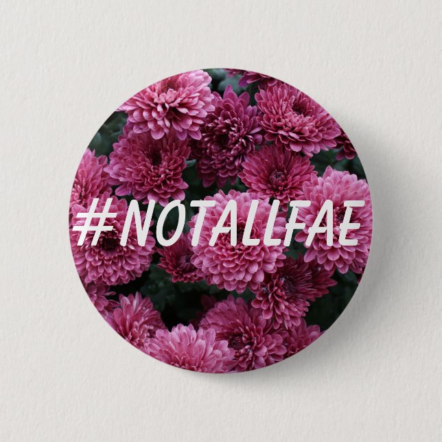 Macaron Rond 5 Cm BOUTON de #NOTALLFAE (Devant)