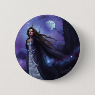 Macaron Rond 5 Cm Bouton de "Nyx"