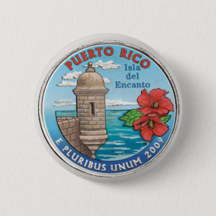 Macaron Rond 5 Cm bouton de P.R.