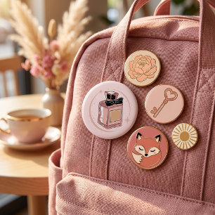 Macaron Rond 5 Cm Bouton de parfum