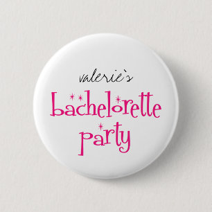 Macaron Rond 5 Cm Bouton de partie de Bachelorette