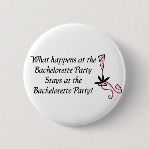 Macaron Rond 5 Cm Bouton de partie de Bachelorette