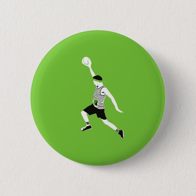 Macaron Rond 5 Cm bouton de paskodunks (Devant)