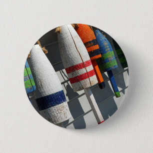 Macaron Rond 5 Cm Bouton de pêche Bouy