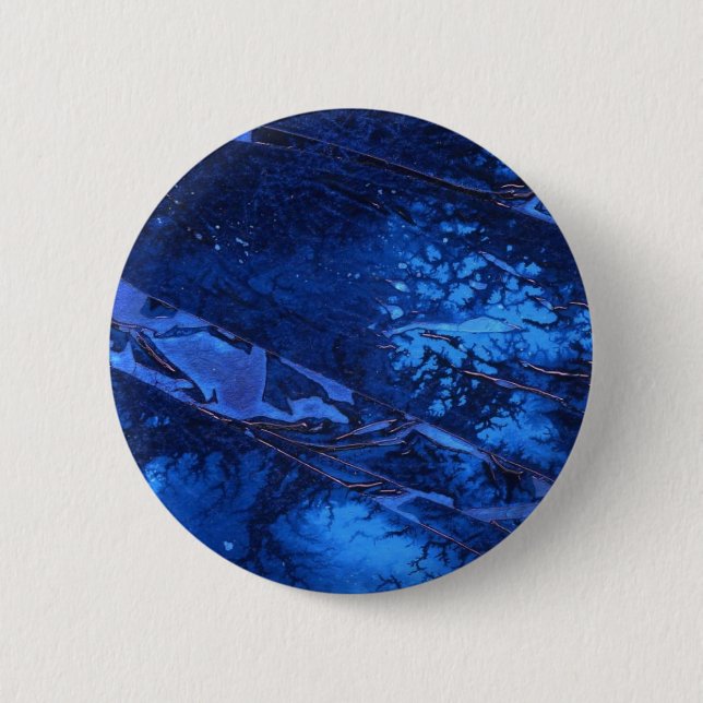 Macaron Rond 5 Cm Bouton de peinture Abstrait (Devant)