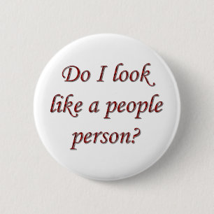 Macaron Rond 5 Cm Bouton de personne de personnes
