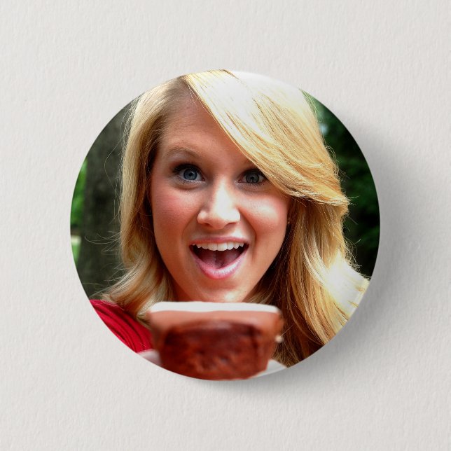 Macaron Rond 5 Cm Bouton de petit pain de Bailey (Devant)