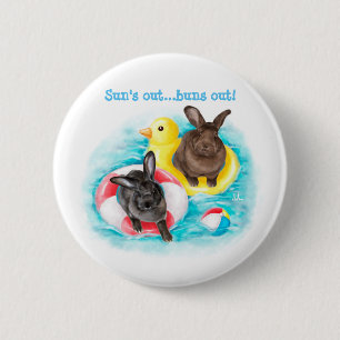 Macaron Rond 5 Cm Bouton de petits pains de plage