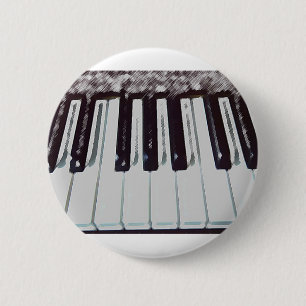 Macaron Rond 5 Cm Bouton de piano