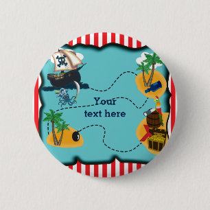 Macaron Rond 5 Cm Bouton de pin de fête d'anniversaire Carte au trés
