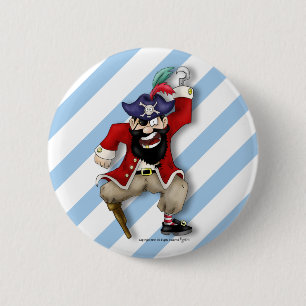 Macaron Rond 5 Cm Bouton de pirate