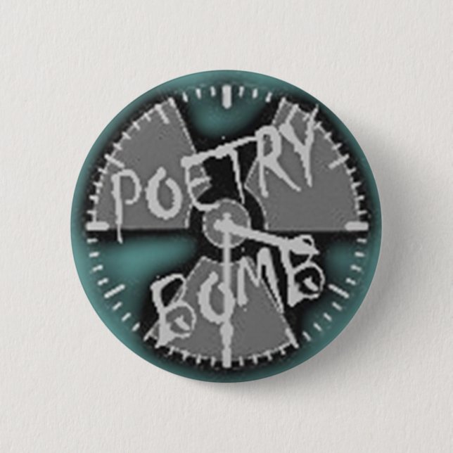 Macaron Rond 5 Cm bouton de poetrybomb (Devant)