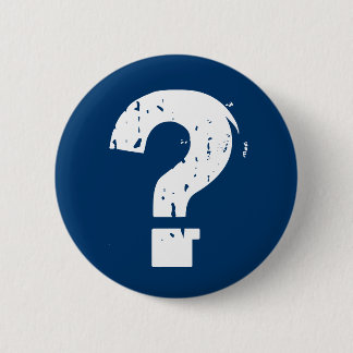 Macaron Rond 5 Cm Bouton de point d'interrogation