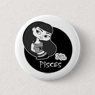 Macaron Rond 5 Cm Bouton de Poissons