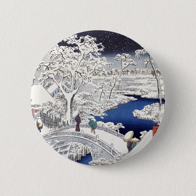 Macaron Rond 5 Cm Bouton de pont en tambour (Devant)