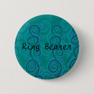 Macaron Rond 5 Cm Bouton de porteur d'alliances