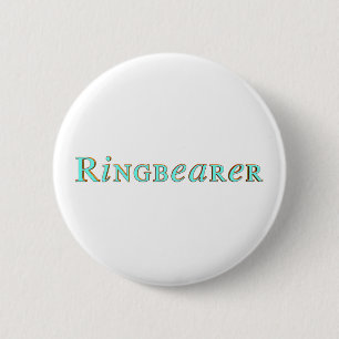 Macaron Rond 5 Cm Bouton de porteur d'alliances