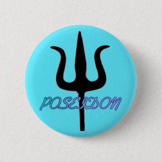 Macaron Rond 5 Cm Bouton de Poseidon