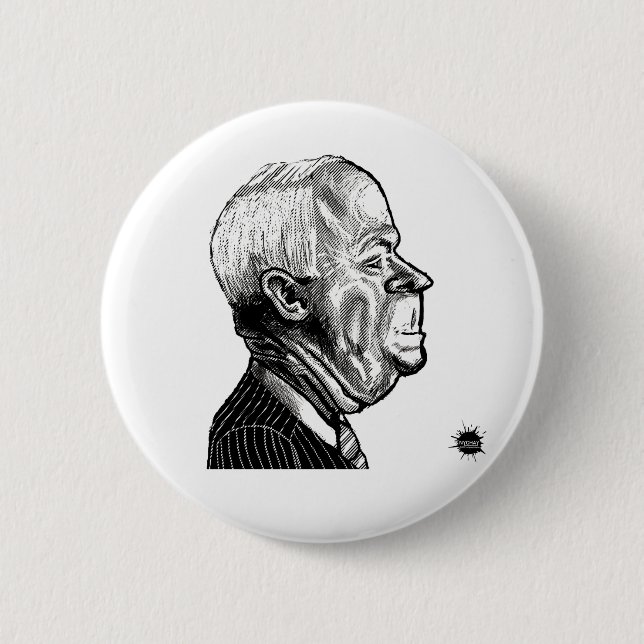 Macaron Rond 5 Cm Bouton de profil de McCain (Devant)