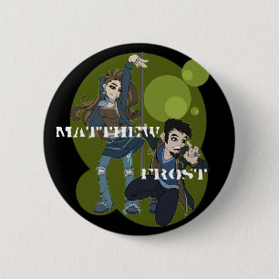Macaron Rond 5 Cm Bouton de promo de Matthew Frost