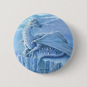 Macaron Rond 5 Cm Bouton de protecteur de pingouin