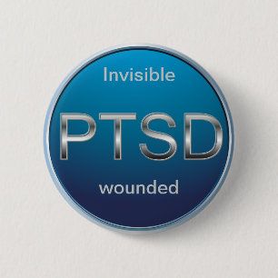 Macaron Rond 5 Cm Bouton de PTSD