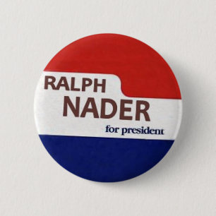 Macaron Rond 5 Cm Bouton de Ralph Nader