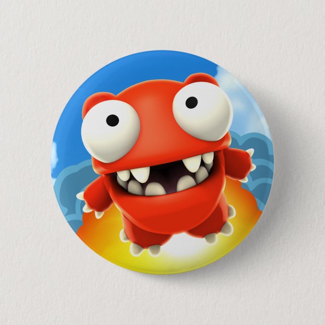 Macaron Rond 5 Cm Bouton de Redford (Devant)