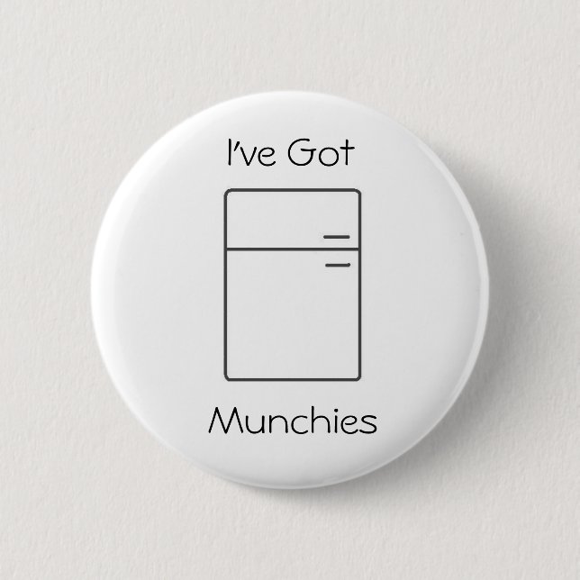 Macaron Rond 5 Cm Bouton de réfrigérateur de logo (Devant)