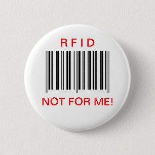 Macaron Rond 5 Cm Bouton de "RFID"