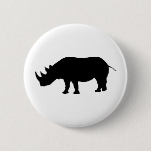Macaron Rond 5 Cm Bouton de rhinocéros