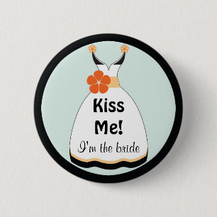 Macaron Rond 5 Cm Bouton de robe de mariage