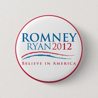 Macaron Rond 5 Cm Bouton de Romney-Ryan 2012