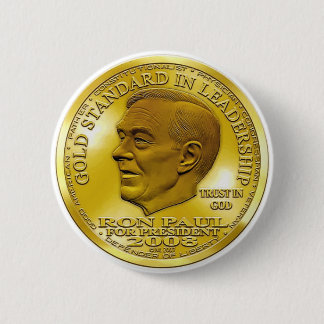 Macaron Rond 5 Cm Bouton de Ron Paul