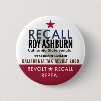Macaron Rond 5 Cm Bouton de Roy Ashburn de rappel