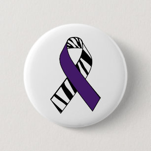 Macaron Rond 5 Cm Bouton de ruban de conscience de Chiari et