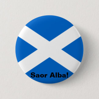 Macaron Rond 5 Cm Bouton de Saltire