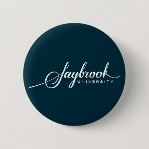 Macaron Rond 5 Cm Bouton de Saybrook - marine