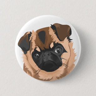 Macaron Rond 5 Cm Bouton de Scully
