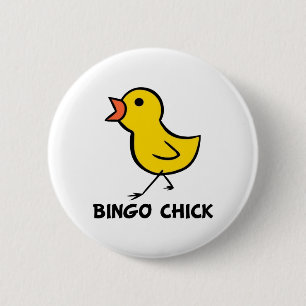 Macaron Rond 5 Cm Bouton de sélection de bingo